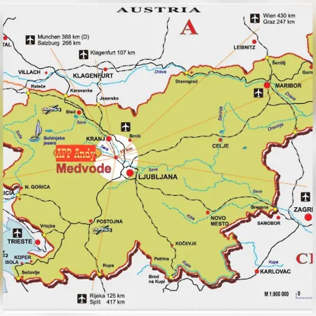 アパート Andy メドヴォデ